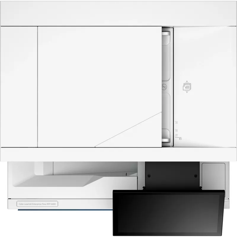 HP Color LaserJet Enterprise Flow MFP 6800zf Drucker, Laser, Farbdruck, 1200 x 1200 DPI, A4, Direktdruck, Grau