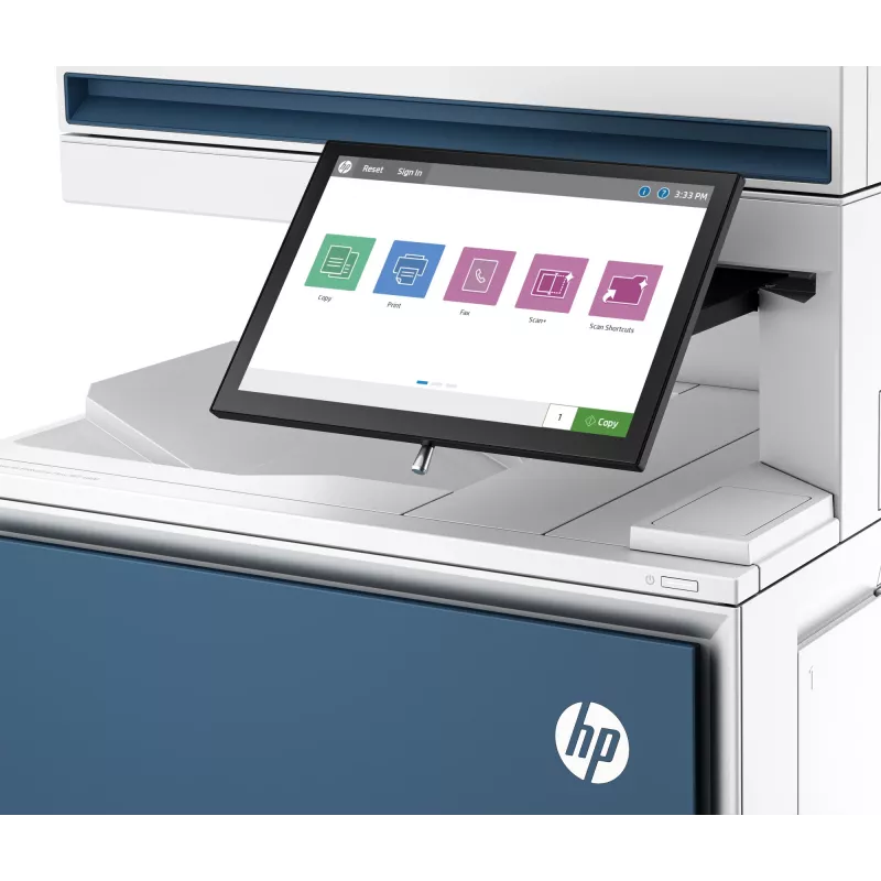 HP Color LaserJet Enterprise Flow MFP 6800zf Drucker, Laser, Farbdruck, 1200 x 1200 DPI, A4, Direktdruck, Grau