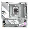 GIGABYTE Mainboard X870M AORUS ELITE WIFI7 ICE — Micro ATX, AMD X870, Sockel AM5, DDR5 bis 8200MHz (O.C), 14+2+2 VRM, PCIe 5.0, Wi‑Fi 7, 2,5 GbE, USB4