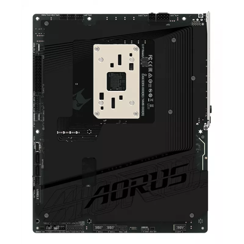 GIGABYTE X870 AORUS STEALTH Motherboard - Unterstützt AMD Ryzen 9000 CPUs, 16+2+2 Phasen Digital VRM, bis zu 8200Hz DDR5 (OC), 2xPCIe 5.0 + 2xPCIe 4.0, Wi-Fi 7, 5 GbE LAN, USB 4