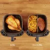 Heißluftfritteuse Tefal Easy Fry & Grill EY8018 6,5 L 1,5 kg 1830 W Touch-LCD schwarz Standgerät