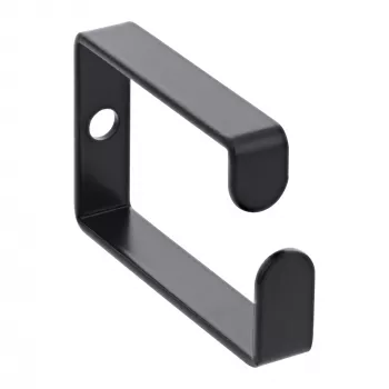 Kabelhalter InLine 43x70mm Metall schwarz — universeller Kabelhalter, 12,3×70×55 mm