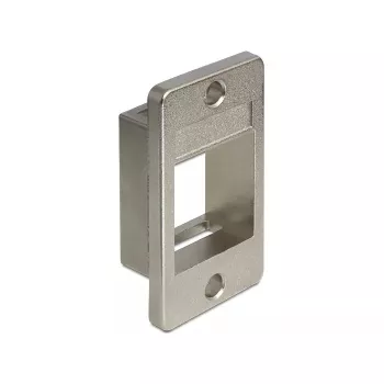 Steckdosenmodul DELOCK 86213 Metallic