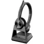 HP Poly Savi 7320 Stereo DECT 1880-1900 MHz Top, Schwarz, MacOS, 190 mm, 210 mm, 55 mm, 300 g