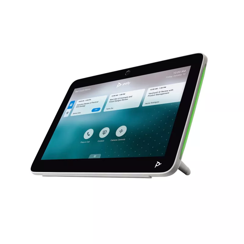 HP Poly TC10 Touch-Controller Weiß ohne Funk GSA/TAA, Weiß, 1280 x 800 Pixel, 260 mm, 184 mm, 64 mm, 1,27 kg