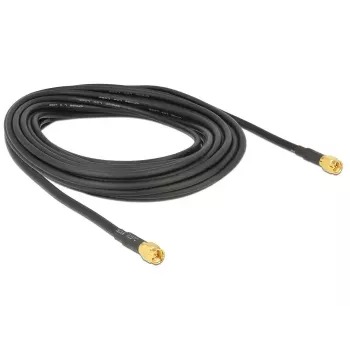 Koaxialkabel DeLOCK 88893 LMR195 10 m SMA Schwarz