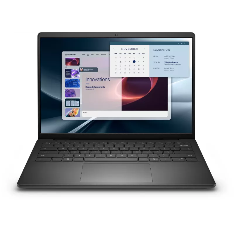 DELL Pro 14 Essential PV14255 AMD Ryzen™ 7 250 Laptop 35,6 cm (14 Zoll) Full HD+ 16 GB DDR5-SDRAM 512 GB SSD Wi-Fi 6 (802.11ax) Windows 11 Pro Deutsch Schwarz
