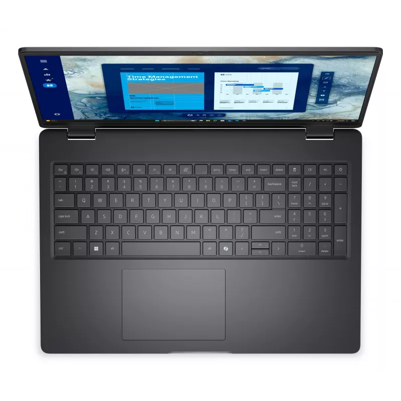 DELL Pro 16 PC16250 Intel Core Ultra 5 225U Laptop 40.6 cm (16 Zoll) Full HD+ 16 GB DDR5-SDRAM 512 GB SSD Wi-Fi 6E (802.11ax) Windows 11 Pro Deutsch Schwarz