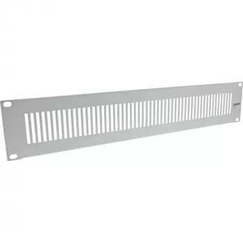 InLine 19 Zoll Blindabdeckung perforiert, 2U, RAL 7035 grau