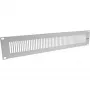 InLine 19 Zoll Blindabdeckung perforiert, 2U, RAL 7035 grau