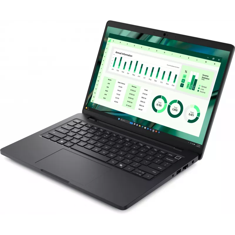 DELL Pro Max 14 MC14250 Intel Core Ultra 7 265H Mobile Workstation 35,6 cm (14 Zoll) Full HD+ 32 GB LPDDR5x-SDRAM 1 TB SSD NVIDIA RTX PRO 500 Schwarzwell Wi-Fi 7 (802.11be) Windows 11 Pro Deutsch Schwarz