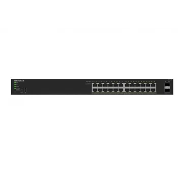 NETGEAR GS324TPv2 Managed L2/L3 Gigabit Ethernet (10/100/1000) Power over Ethernet (PoE) 1U Schwarz