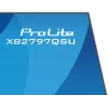 27 Zoll IIYAMA ProLite XB2797QSU-W1 IPS Quad HD (2560x1440) LED-Monitor, 178° Betrachtungswinkel, USB 3.2 Hub, Lautsprecher, VESA, höhenverstellbar, weiß
