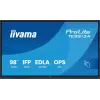 Interaktives Flachdisplay IIYAMA TE9813A-B2AG 97,5 Zoll (2,48 m) 4K Ultra HD 500 cd/m² Wi‑Fi Android 24/7 Schwarz