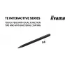 Interaktives Flachdisplay IIYAMA TE9813A-B2AG 97,5 Zoll (2,48 m) 4K Ultra HD 500 cd/m² Wi‑Fi Android 24/7 Schwarz