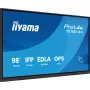 Interaktives Flachdisplay IIYAMA TE9813A-B2AG 97,5 Zoll (2,48 m) 4K Ultra HD 500 cd/m² Wi‑Fi Android 24/7 Schwarz