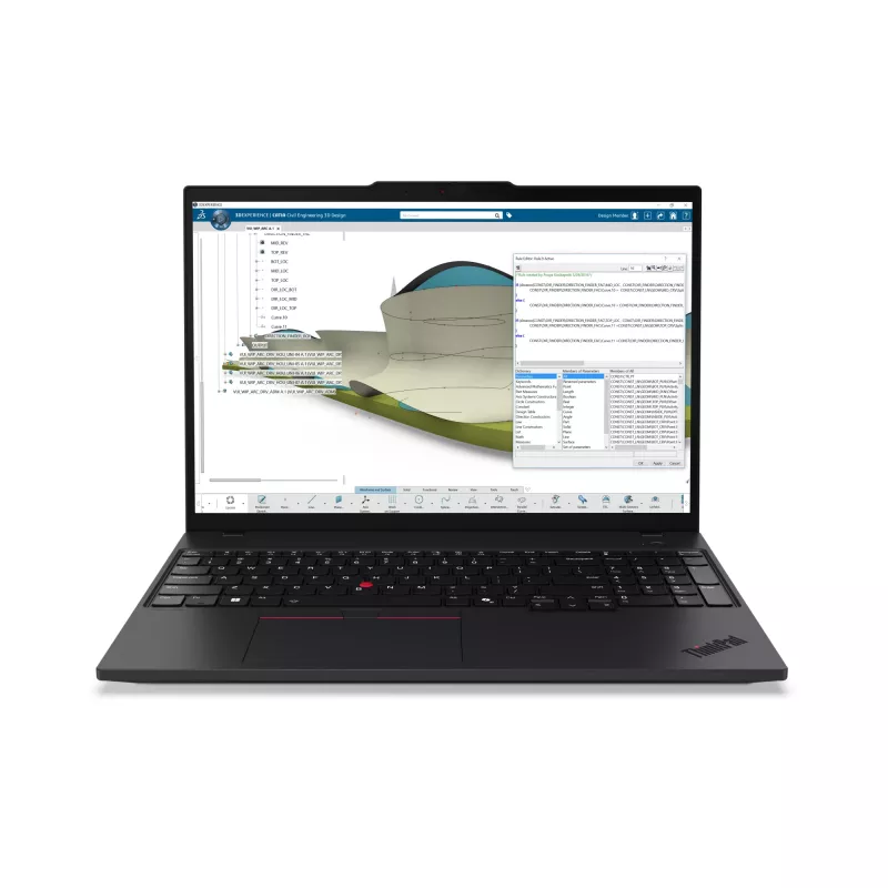 Lenovo ThinkPad P16s Gen 4 (AMD) Copilot+ PC AMD Ryzen AI 9 HX PRO 370 Mobile Workstation 40,6 cm (16 Zoll) WUXGA 96 GB DDR5-SDRAM 1 TB SSD Wi-Fi 7 (802.11be) Windows 11 Pro Deutsch Schwarz