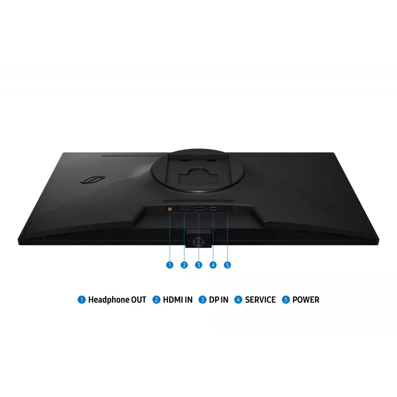 Samsung 27 Zoll Odyssey OLED G61SH QHD 240Hz Gaming-Monitor, 68,6 cm (27 Zoll), 2560 x 1440 Pixel, Quad HD, OLED, 0,03 ms, Schwarz