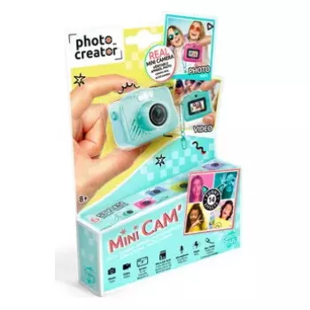 Sofortbildkamera Canal Toys Photo Creator CLK 058 — Türkis, MicroSD, 0,96 Zoll LCD