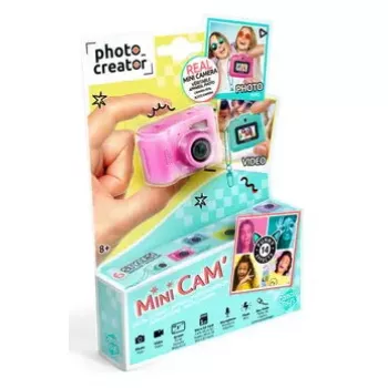 Digitalkamera Canal Toys Photo Creator CLK061 — Pink, LCD 0,96 Zoll, MicroSD-Unterstützung, USB