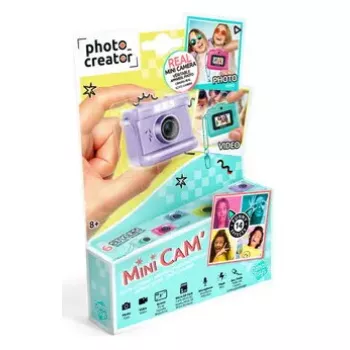 Sofortbildkamera Canal Toys CLK 063 — Lila, LCD 0,96 Zoll, MicroSD, USB