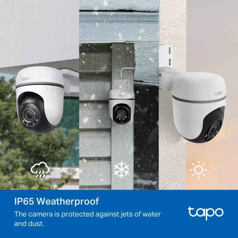 TP-Link Tapo TC41 V2 Kugelförmige IP-Überwachungskamera Innen & außen 2304 x 1296 Pixel Decke/Wand/Mast