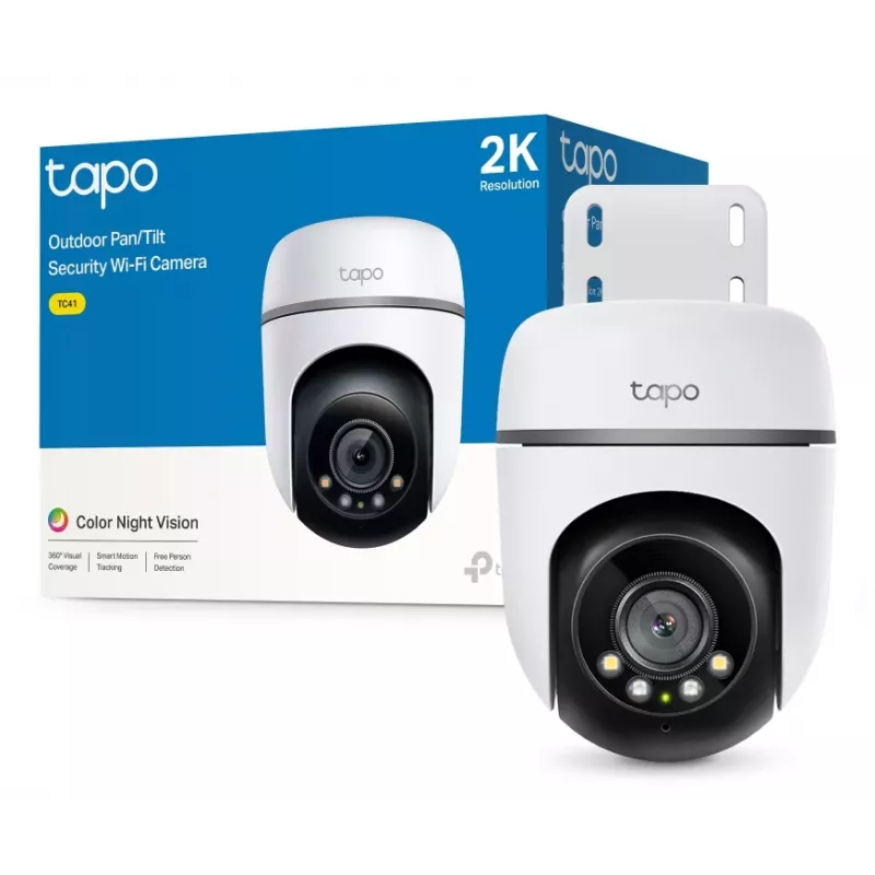 TP-Link Tapo TC41 V2 Kugelförmige IP-Überwachungskamera Innen & außen 2304 x 1296 Pixel Decke/Wand/Mast