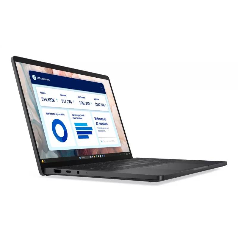 DELL Pro 13 Premium PA13250 Copilot+ PC Intel Core Ultra 7 268V Laptop 33,8 cm (13,3 Zoll) Touchscreen Quad HD+ 32 GB LPDDR5x-SDRAM 512 GB SSD Wi-Fi 7 (802.11be) Windows 11 Pro Deutsch Grau