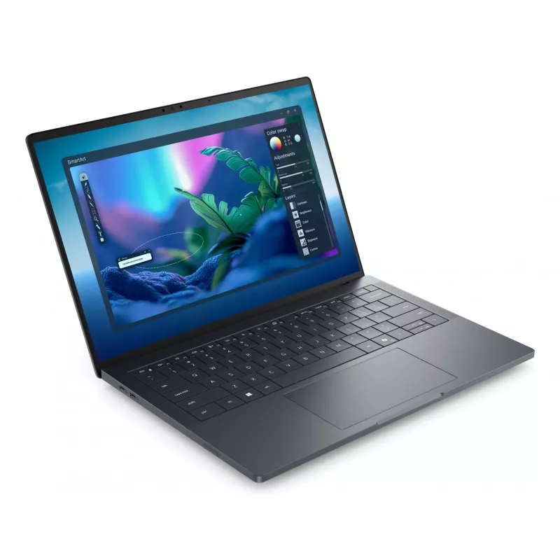DELL Pro Max 14 Premium MA14250 Intel Core Ultra 7 265H Laptop 35,6 cm (14 Zoll) Full HD+ 32 GB LPDDR5x-SDRAM 1 TB SSD NVIDIA RTX PRO 2000 Schwarzwell Wi-Fi 7 (802.11be) Windows 11 Pro Deutsch Schwarz
