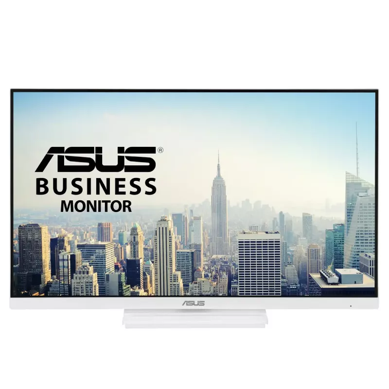 27 Zoll ASUS VA279QGS-W LCD-Monitor, 1920x1080 Full HD, IPS, 1 ms, 350 cd/m², USB 3.2 Hub, Lautsprecher, VESA, höhenverstellbar, weiß
