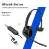 Kabelgebundenes Stereo-Headset HP Poly Mission 425 Classic USB, Over-Ear, 126 g