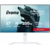 27 Zoll iiyama G-MASTER GB2771QSU-W1 Monitor, 2560×1440 WQHD, Fast IPS, 2 ms, USB 3.2 Hub, Lautsprecher, VESA, höhenverstellbar (weiß)