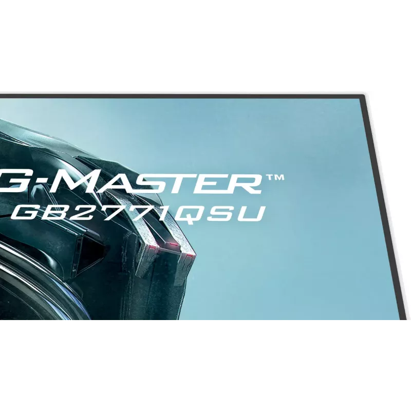 27 Zoll iiyama G-MASTER GB2771QSU-W1 Monitor, 2560×1440 WQHD, Fast IPS, 2 ms, USB 3.2 Hub, Lautsprecher, VESA, höhenverstellbar (weiß)
