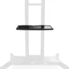 Regal-Montagezubehör ONKRON APT1881-B für Signage-Displays, ABS und Stahl, 460×320×20 mm, schwarz