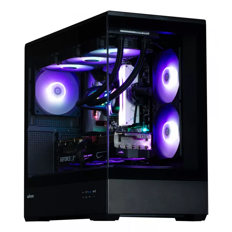 Zalman P30 Mini Tower Schwarz