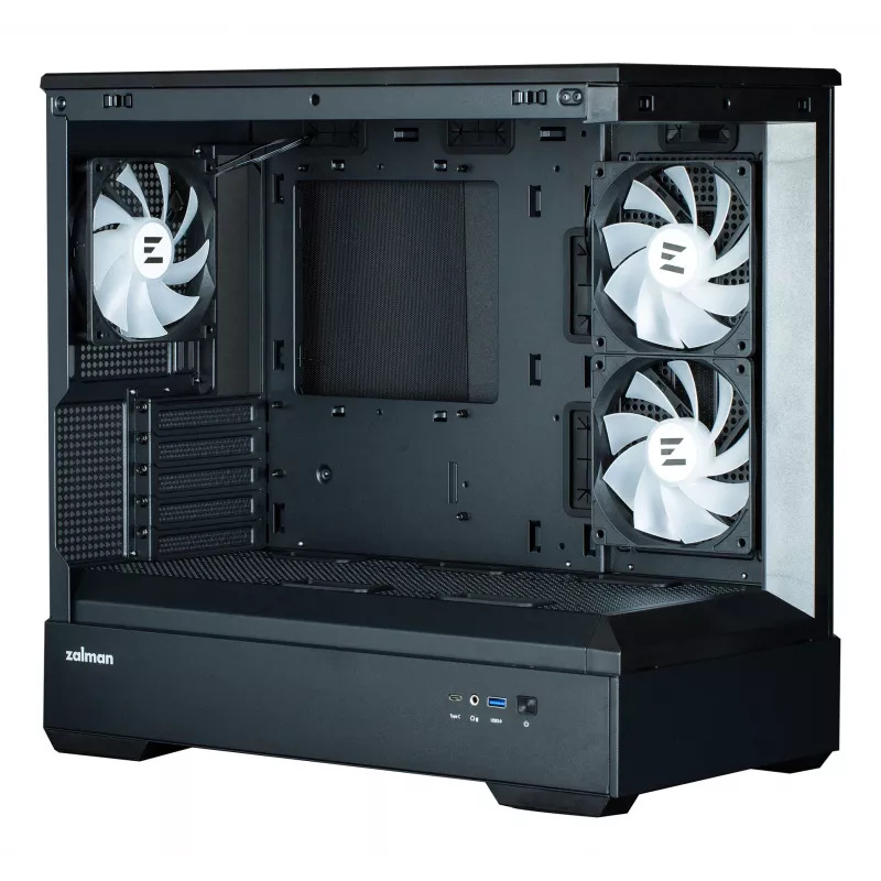 Zalman P30 Mini Tower Schwarz