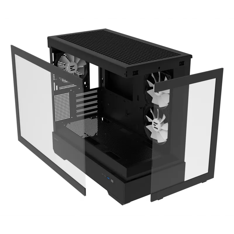 Zalman P30 Mini Tower Schwarz