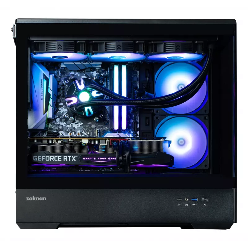 Zalman P30 Mini Tower Schwarz
