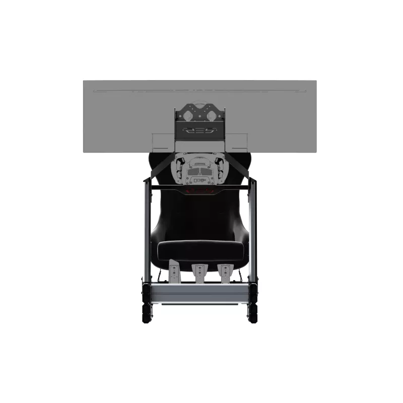 Res-Tech SMART COCKPIT + GT SITZ (BUNDLE), Racing-Cockpit, Schwarz, Grau, Acrylnitril-Butadien-Styrol (ABS), Aluminium, 52 kg, Italien
