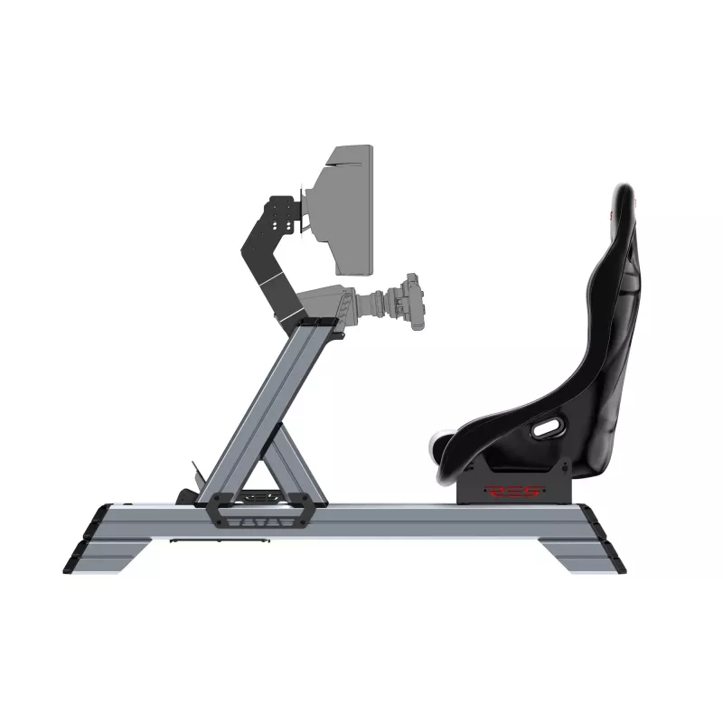 Res-Tech SMART COCKPIT + GT SITZ (BUNDLE), Racing-Cockpit, Schwarz, Grau, Acrylnitril-Butadien-Styrol (ABS), Aluminium, 52 kg, Italien