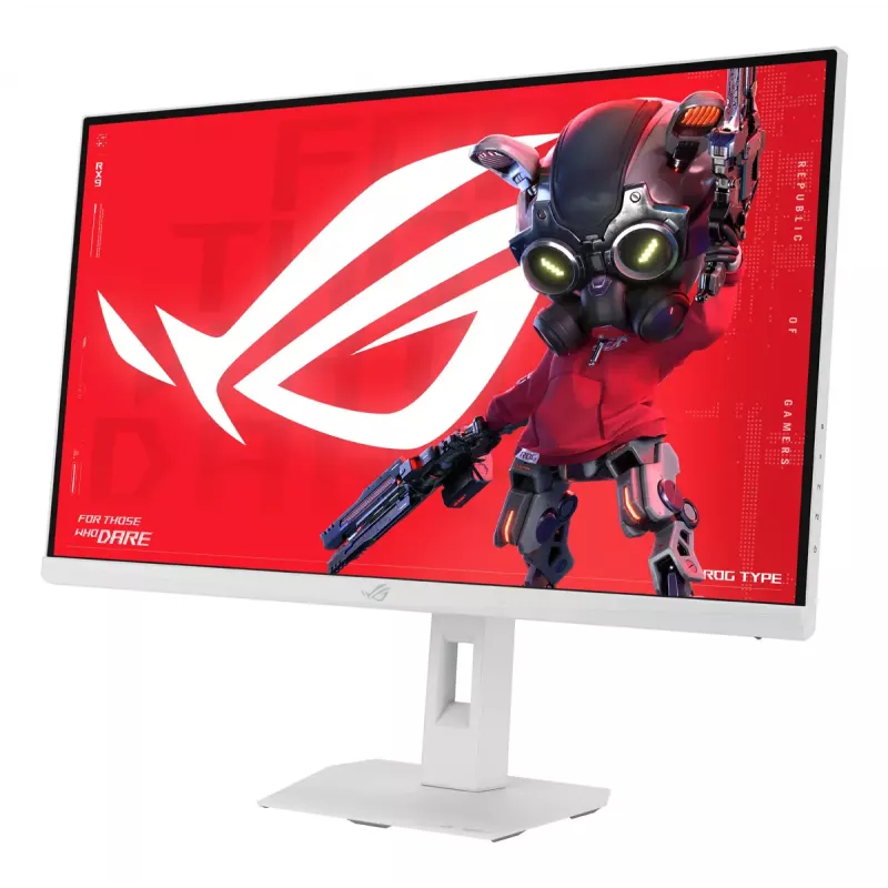 Computermonitor ASUS ROG Strix XG27ACMES-W 27 Zoll 2560x1440 Fast IPS 1 ms VESA Höhenverstellbar Weiß