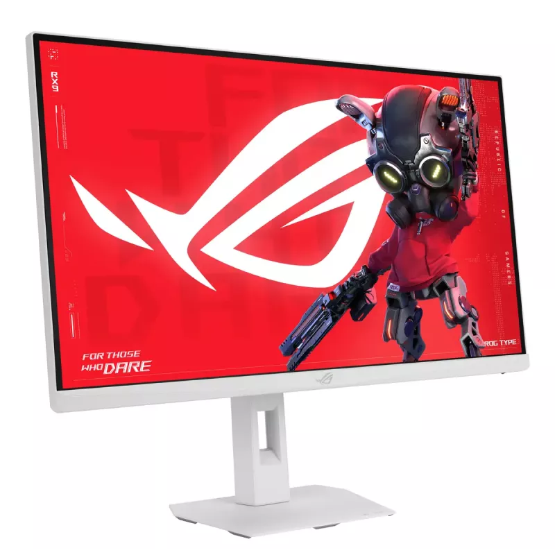 Computermonitor ASUS ROG Strix XG27ACMES-W 27 Zoll 2560x1440 Fast IPS 1 ms VESA Höhenverstellbar Weiß