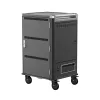 Ewent EW1701 Wagen/Schrank für tragbare Geräte Tragbarer Geräteschrank Schwarz, Grau