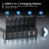 Ewent EW1335 Ladegerät für Mobilgeräte Universal Schwarz AC Schnellladefunktion Indoor