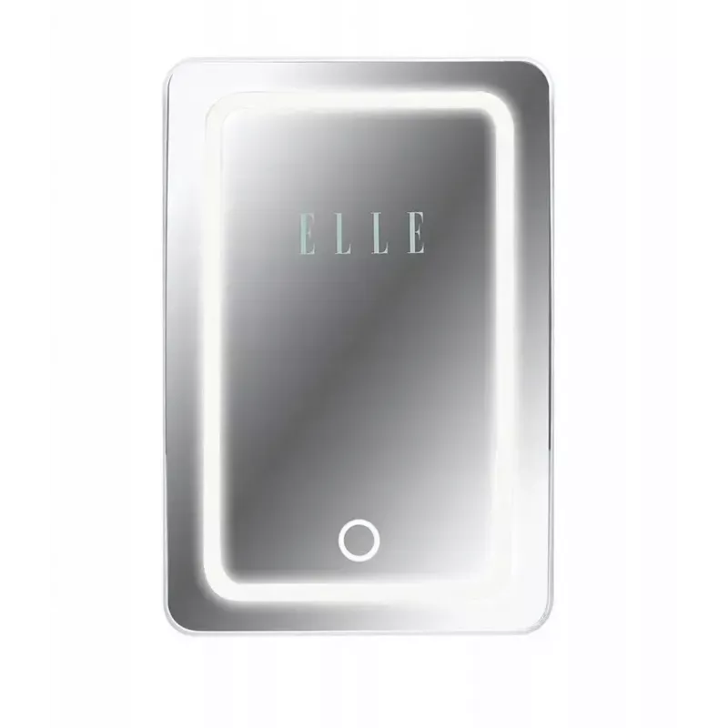 Minikühlschrank mit LED-Schminkspiegel Elle ESDAF01WHEU 6 L weiß