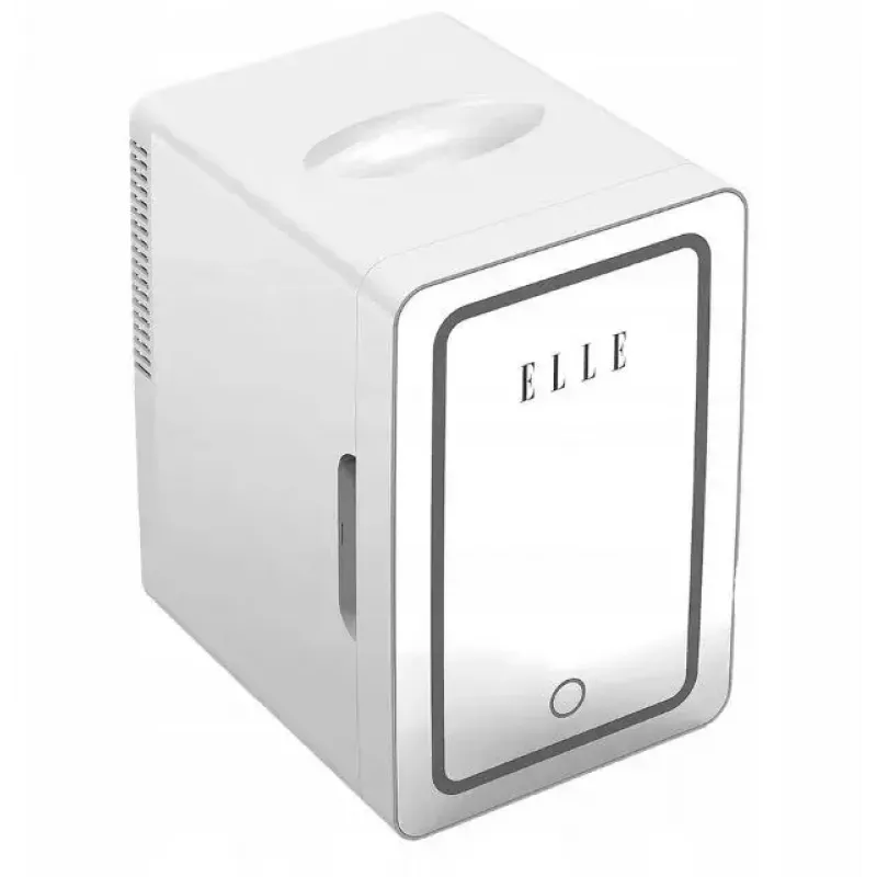 Minikühlschrank mit LED-Schminkspiegel Elle ESDAF01WHEU 6 L weiß