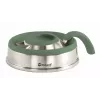 Outwell Collaps Kettle 1,5 l – zusammenklappbarer Campingkessel, Shadow Grün
