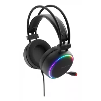 Headset Genesis NSG-2307 kabelgebundene Gaming-Kopfhörer, ohrumschließend, 20–20000 Hz, 2,2 m Kabel, Schwarz
