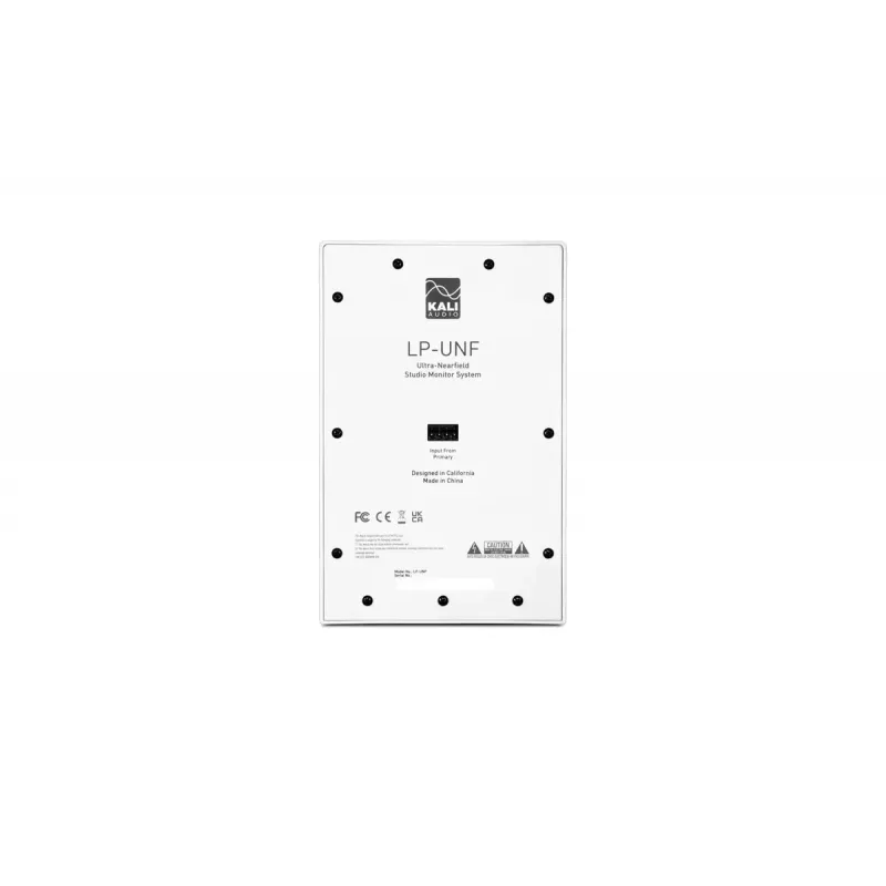 Nahfeld-Monitorständer Kali Audio LP-UNF WH für Studio-/Desktop-Monitore, weiß, mit Bluetooth