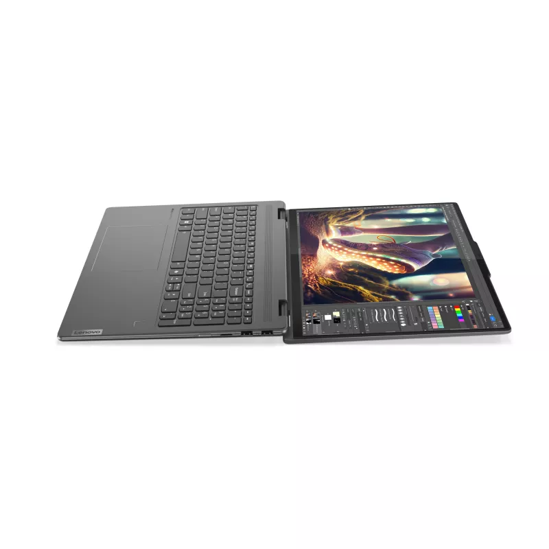 Lenovo Yoga 7 2-in-1 16IML9 Intel Core Ultra 7 155U Hybrid (2-in-1) 40,6 cm (16 Zoll) Touchscreen WUXGA 16 GB LPDDR5x-SDRAM 1 TB SSD Wi-Fi 6E (802.11ax) Windows 11 Home US English Grau